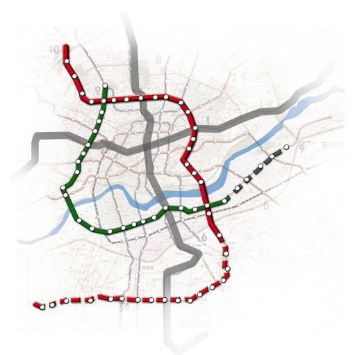 瀋阳捷运9号线线路走向图(绿线部分) 瀋阳捷运9号线线路走向图(绿线部分)