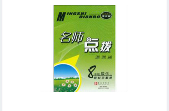 名师点拨课课通·8年级数学 名师点拨课课通·8年级数学