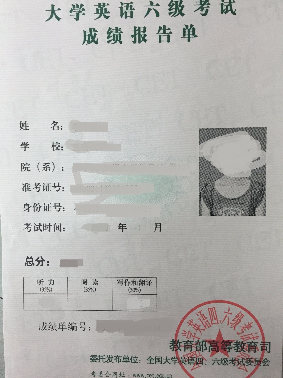 大学英语六级考试 大学英语六级考试