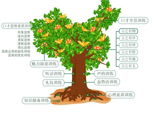 口才树:专为中国人量身打造 口才树:专为中国人量身打造