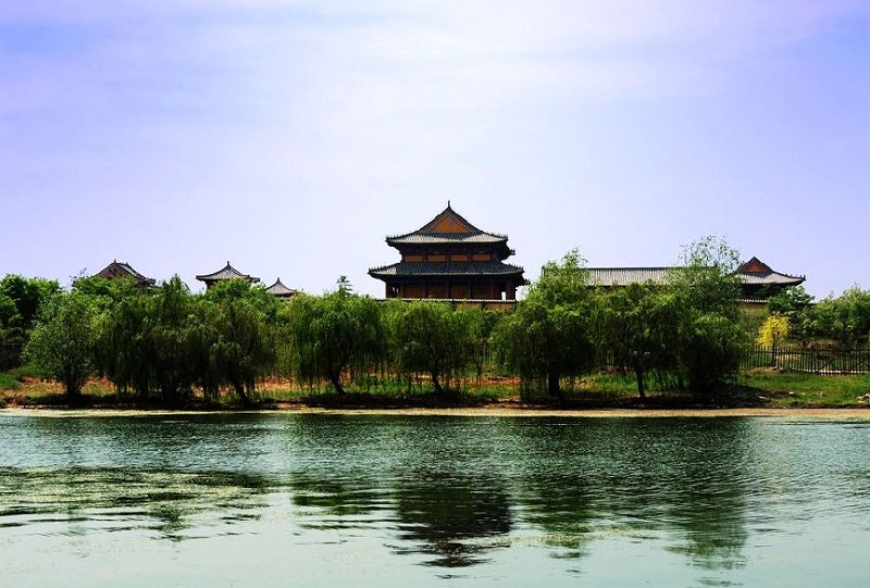 东平湖聚义岛 东平湖聚义岛