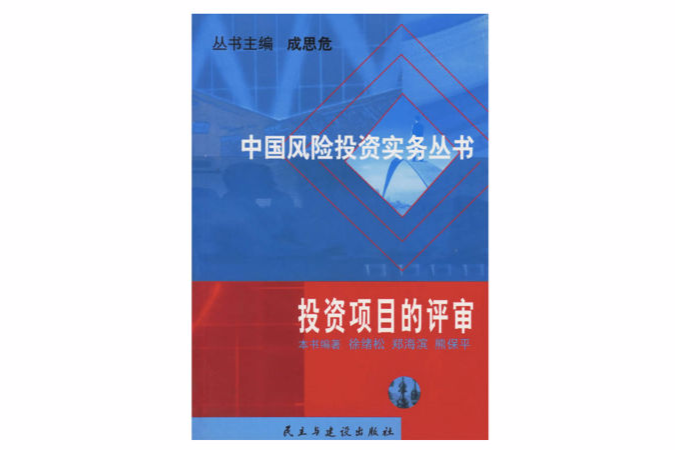 投资项目的评审-中国风险投资实务丛书 投资项目的评审-中国风险投资实务丛书