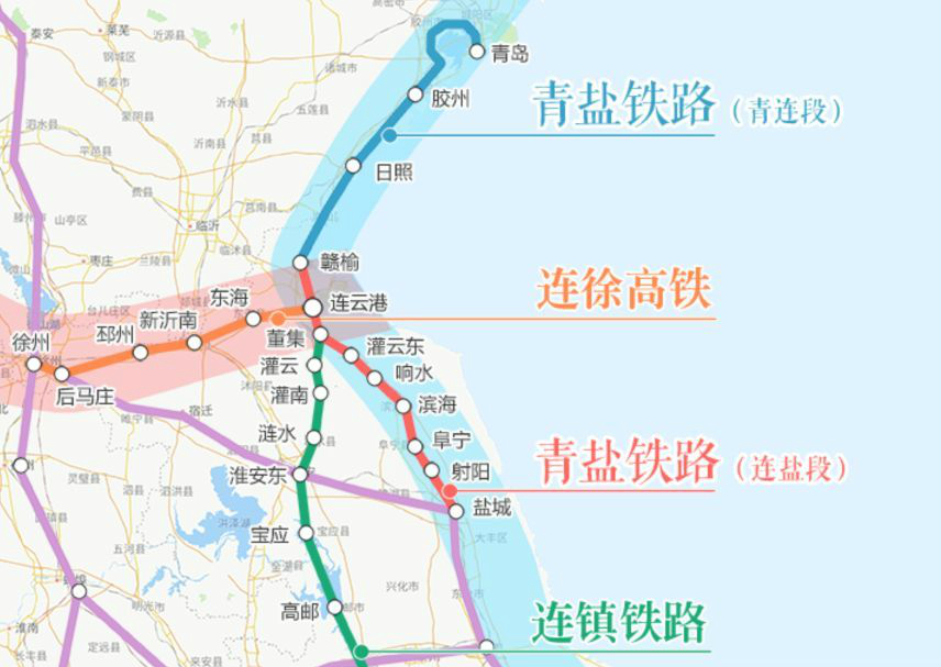 青盐铁路线路走向 青盐铁路线路走向
