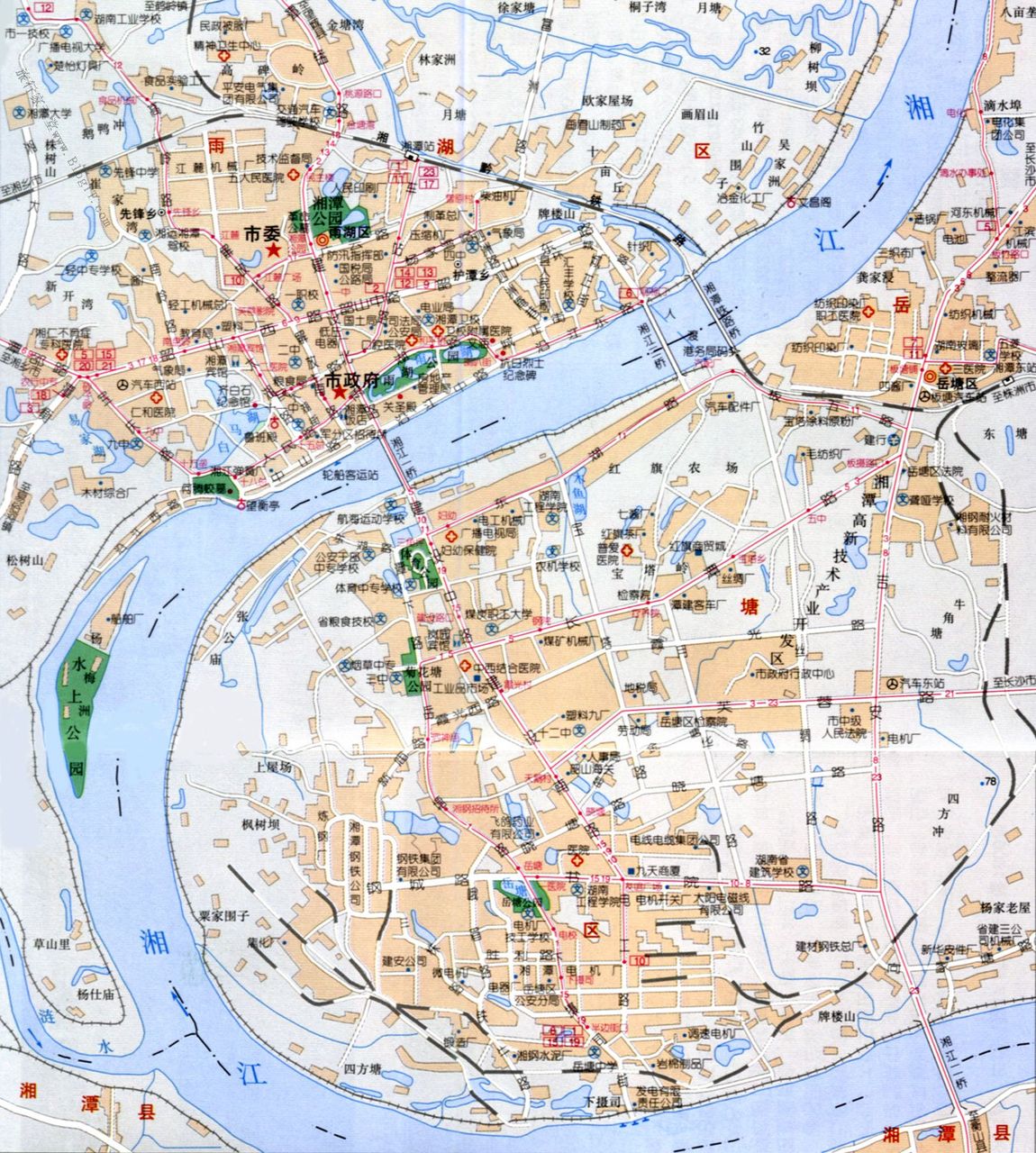 湘潭市区 湘潭市区