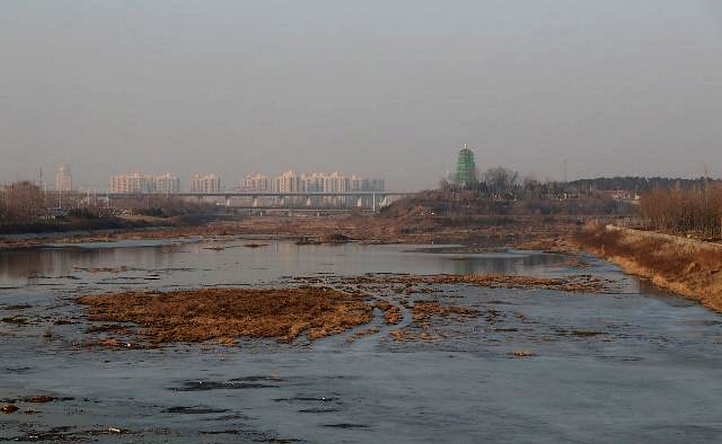 蚬河和清水河交汇处 蚬河和清水河交汇处
