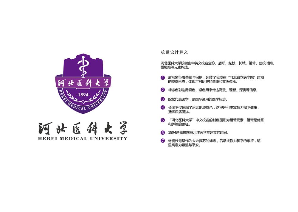 河北医科大学校徽 河北医科大学校徽