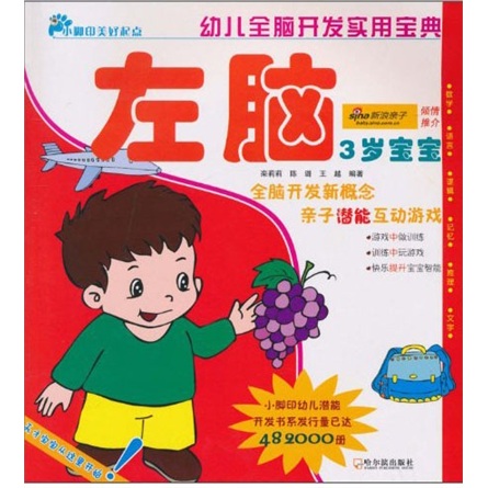 幼儿全脑开发实用宝典:左脑 幼儿全脑开发实用宝典:左脑