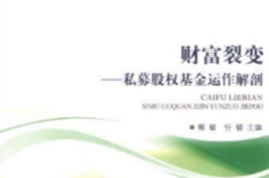 财富裂变:私募股权基金运作解剖 财富裂变:私募股权基金运作解剖