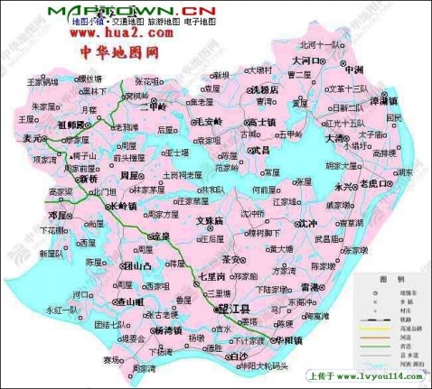 望江县地图 望江县地图