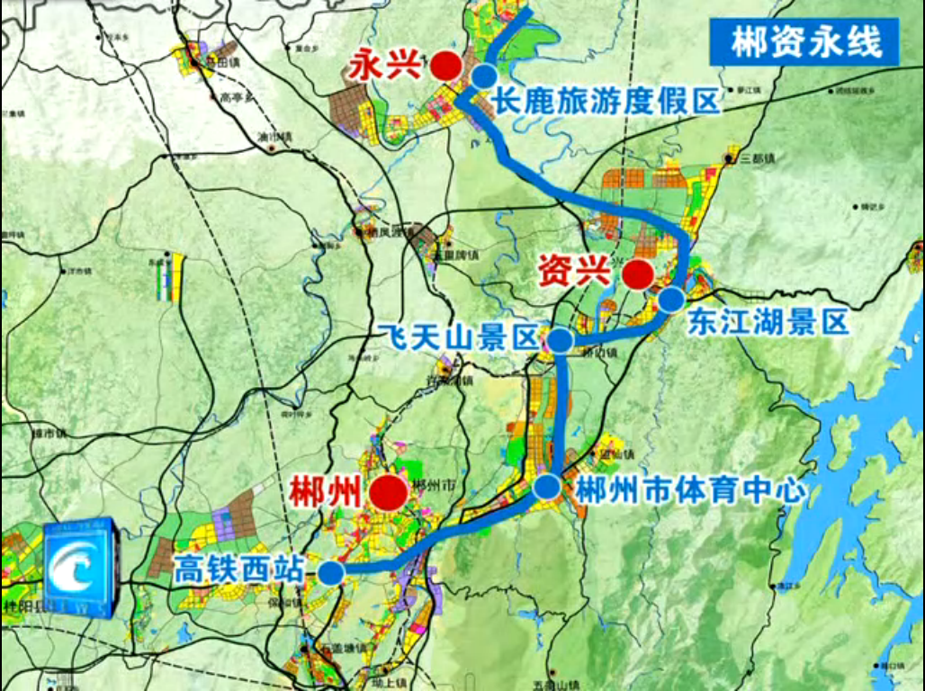 Chenzhou Subway-郴资永线 Chenzhou Subway-郴资永线