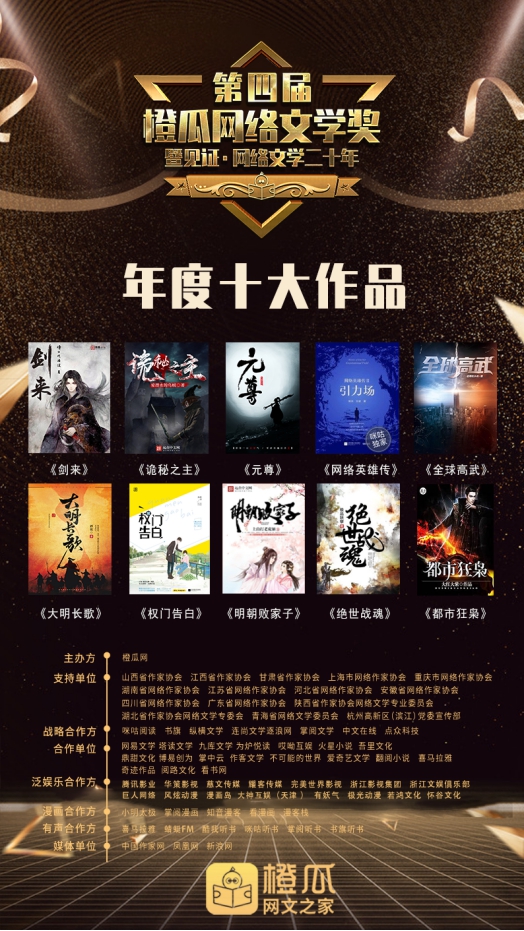 橙瓜网路文学奖 橙瓜网路文学奖