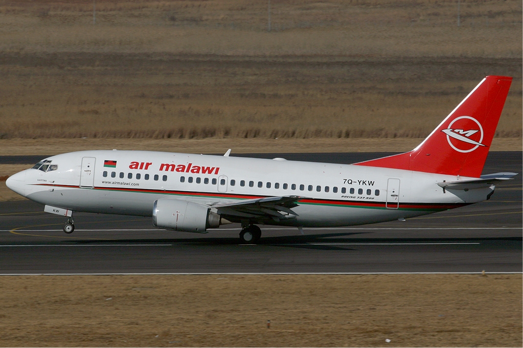 马拉威航空的波音737-500 马拉威航空的波音737-500