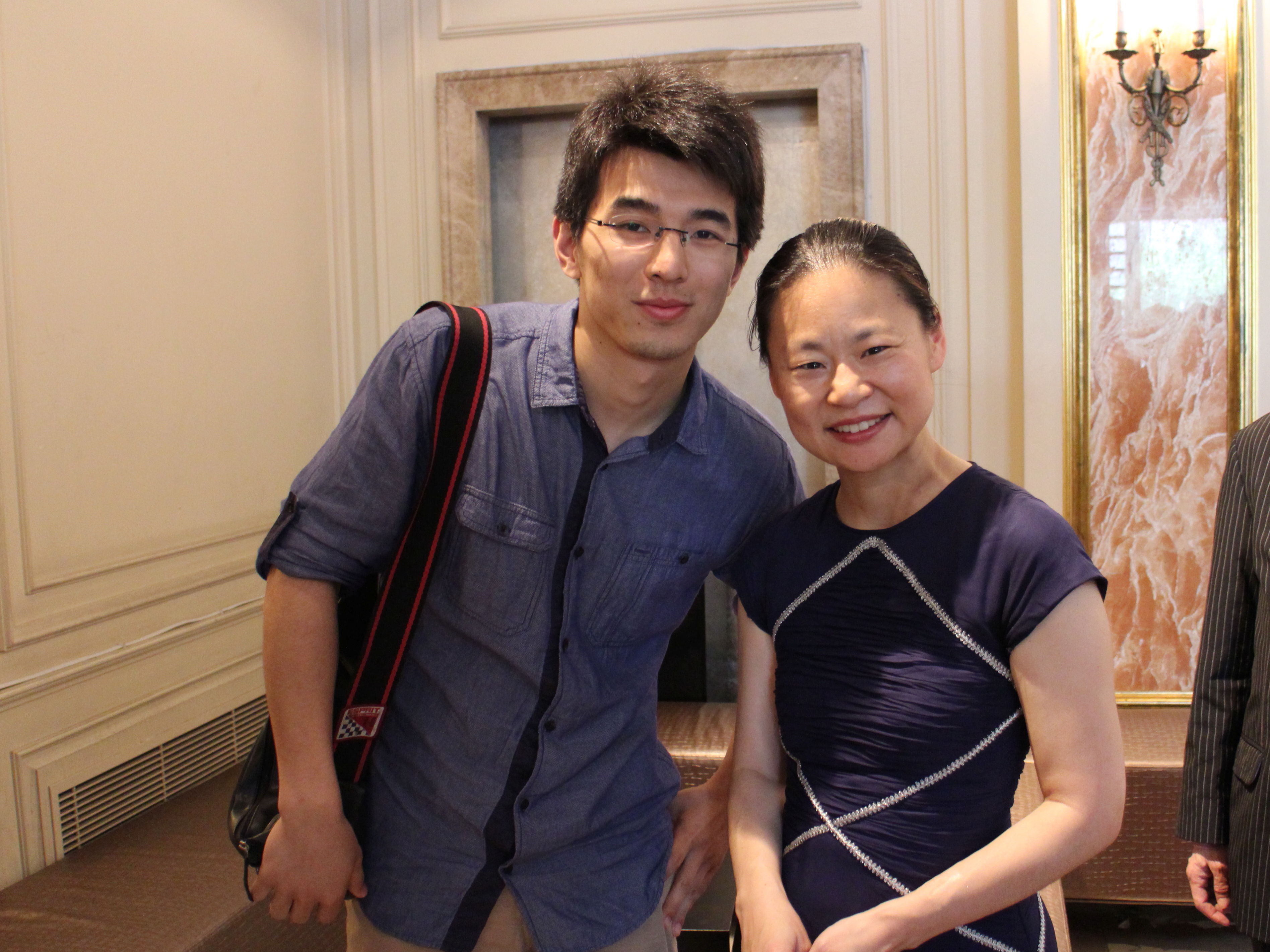 上海参加日本小提琴美岛莉(Midori)大师班 上海参加日本小提琴美岛莉(Midori)大师班