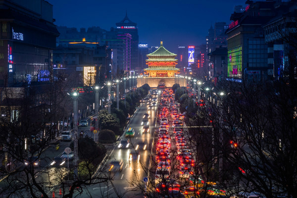 钟楼夜景 钟楼夜景