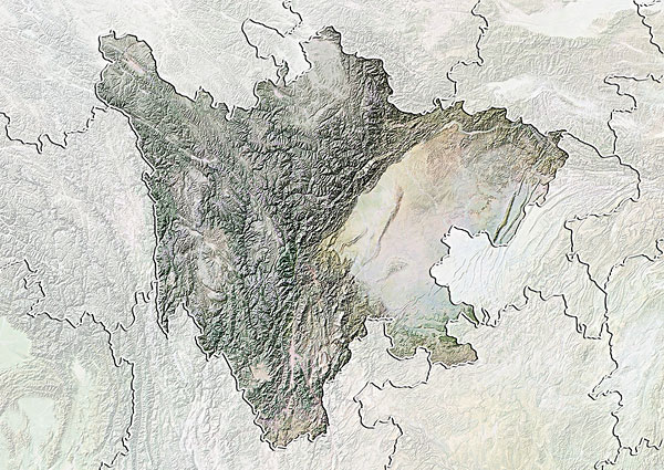 四川地形 四川地形