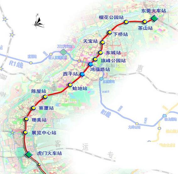 东莞轨道交通1号线 东莞轨道交通1号线