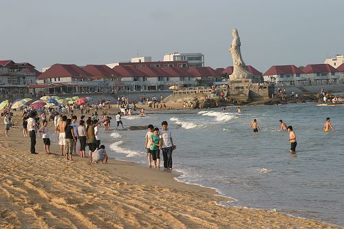 石狮黄金海岸 石狮黄金海岸