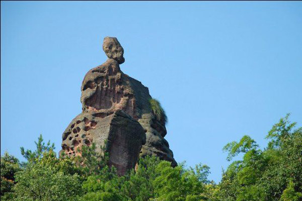 老人峰(江西龟峰景区老人峰) 老人峰(江西龟峰景区老人峰)