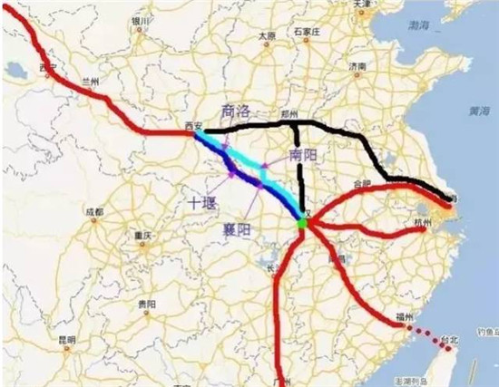 西安-福州高速铁路 西安-福州高速铁路