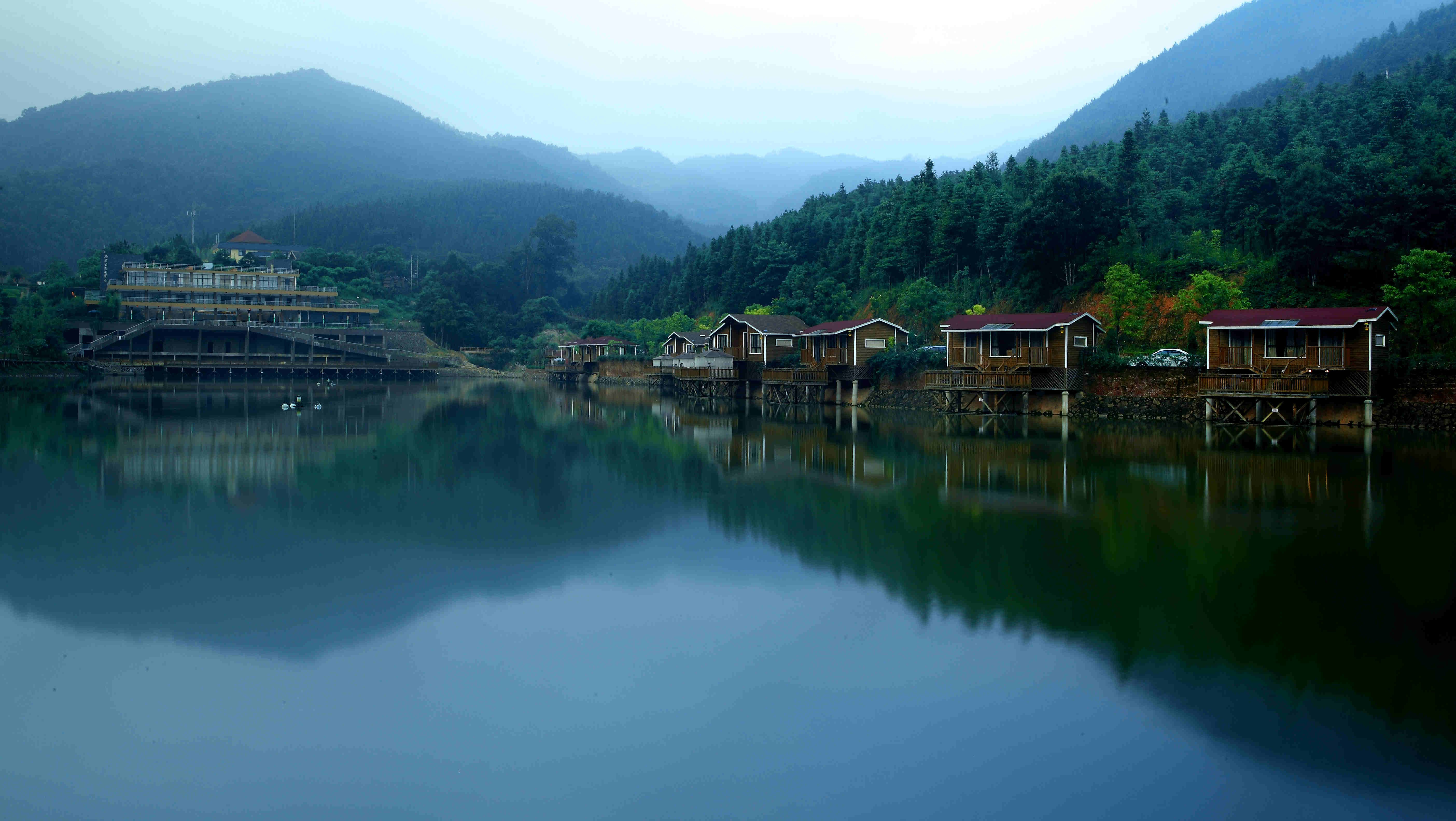 枣庄市最大的水库——岩马湖 枣庄市最大的水库——岩马湖
