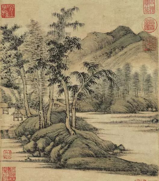 水竹居图 水竹居图
