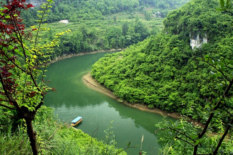 湄江洛安江云门屯上游段 湄江洛安江云门屯上游段