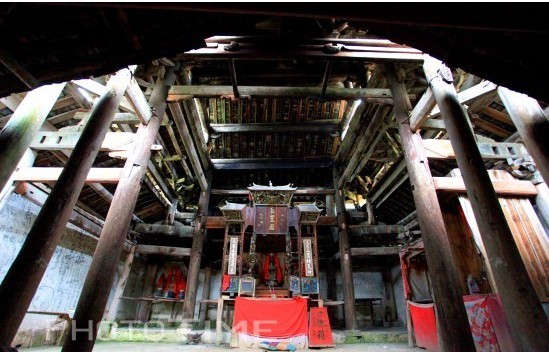 祖师殿梁架 祖师殿梁架