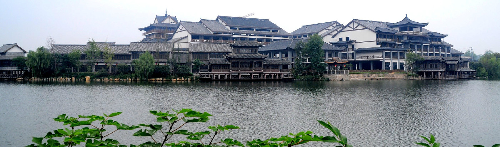 台儿庄古运河风光 台儿庄古运河风光