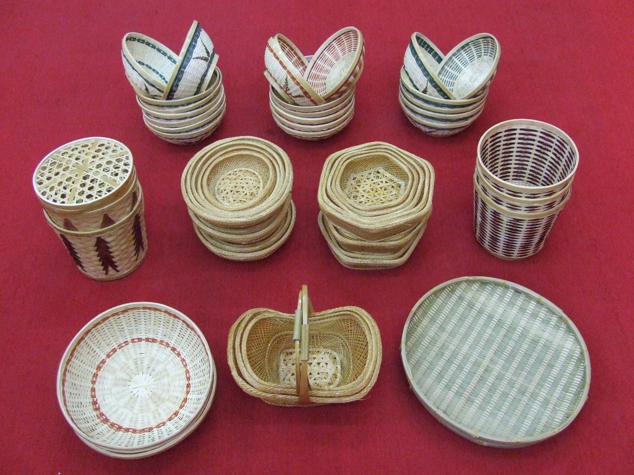 竹编工艺品图 竹编工艺品图