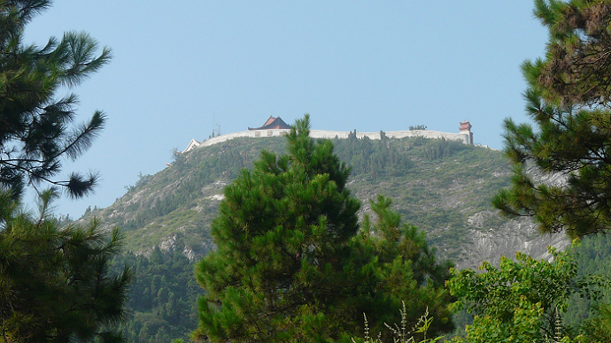 白兆山山峰远眺 白兆山山峰远眺