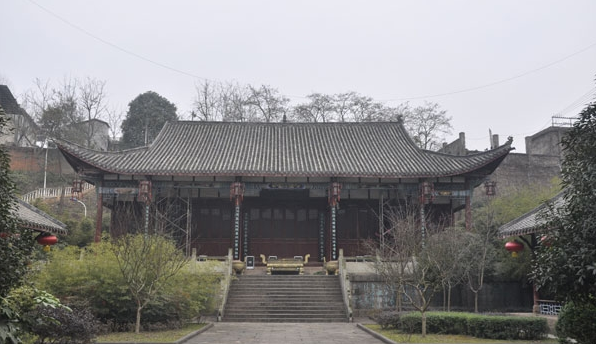 兼山书院(位于今剑阁中学内) 兼山书院(位于今剑阁中学内)