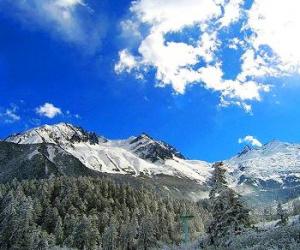 贡嘎山 贡嘎山