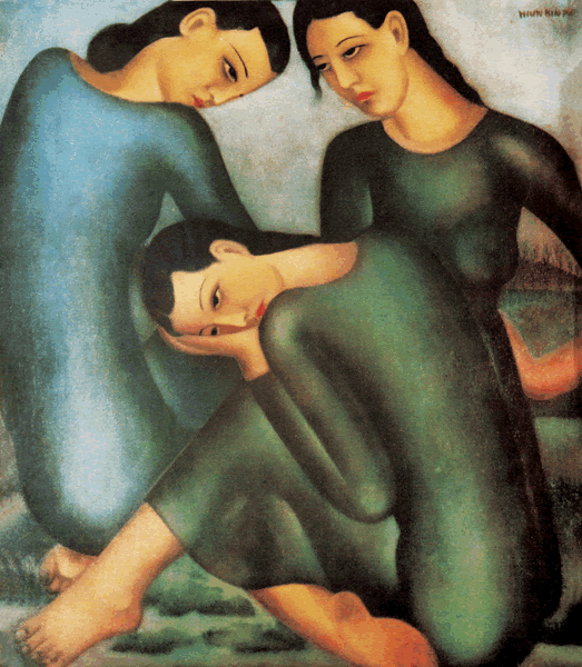 庞薰琹作品《时代的女儿》 庞薰琹作品《时代的女儿》