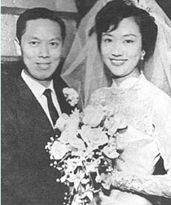 葛兰与夫婿高福全先生的新婚俪影 葛兰与夫婿高福全先生的新婚俪影
