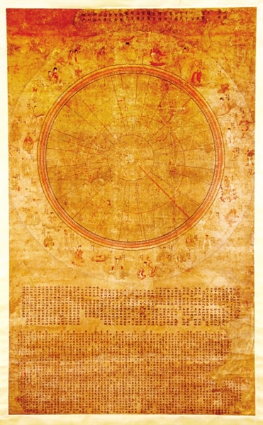 天后宫明代星图 天后宫明代星图