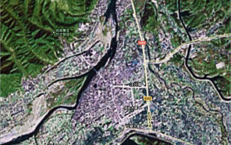 泾川镇卫星图 泾川镇卫星图