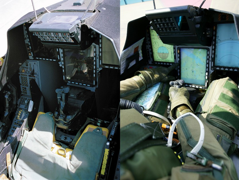 JAS-39座舱内部 JAS-39座舱内部