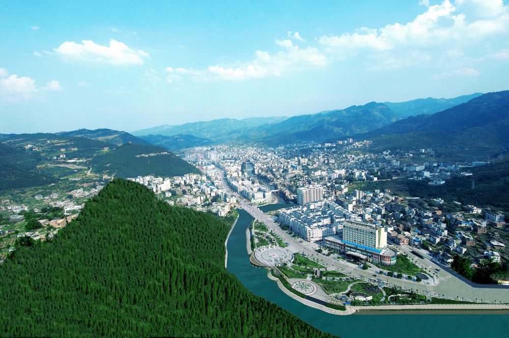 古蔺县城俯瞰 古蔺县城俯瞰