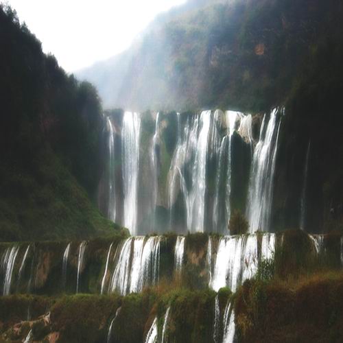 云南罗平九龙瀑布群风景区 云南罗平九龙瀑布群风景区