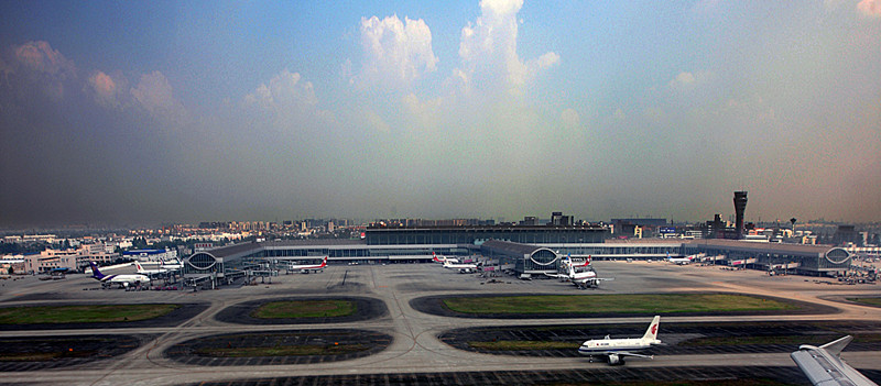 成都双流国际机场远景图 成都双流国际机场远景图
