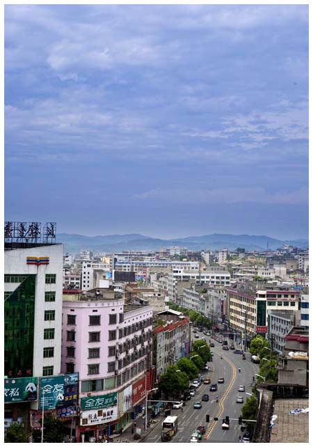 桃洪中路俯瞰图 桃洪中路俯瞰图
