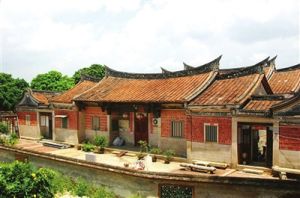 厦门海沧新垵红砖古民居 厦门海沧新垵红砖古民居