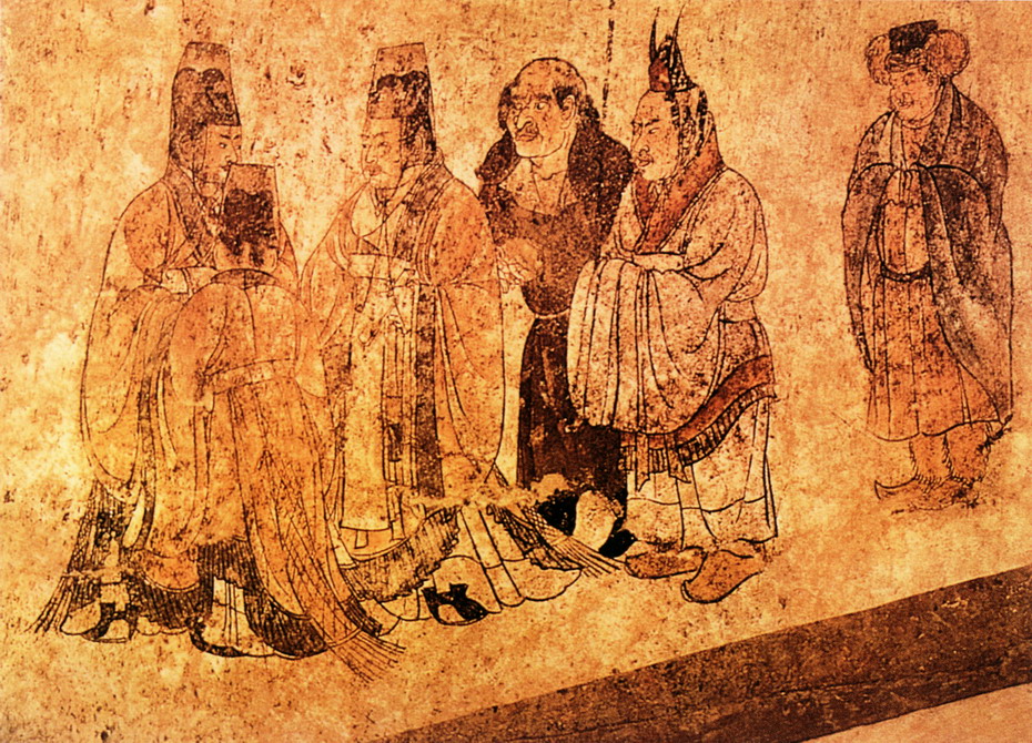 章怀太子墓壁画 章怀太子墓壁画