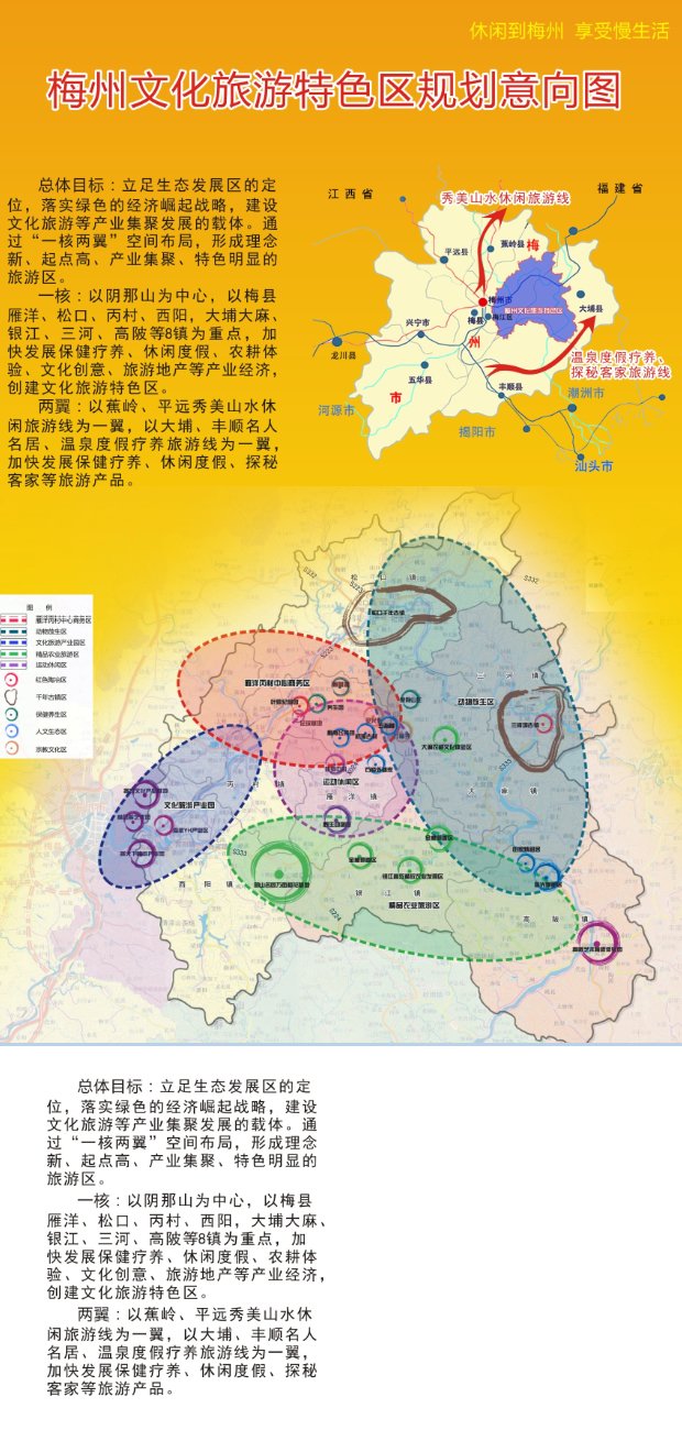 梅州文化旅游特色区规划意向 梅州文化旅游特色区规划意向
