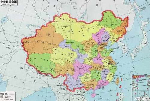 中华民国北洋时期全图 中华民国北洋时期全图