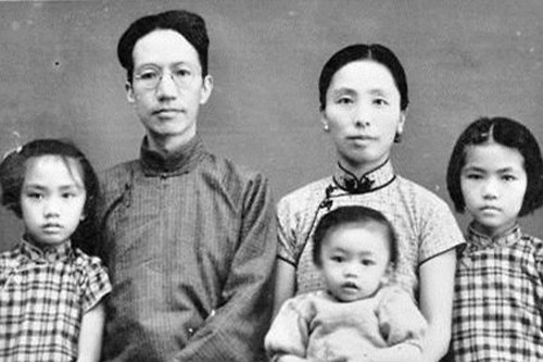 陈寅恪一家旧照 陈寅恪一家旧照