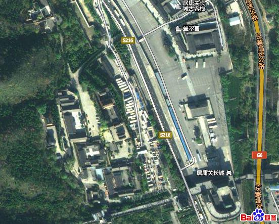 北京居庸关长城内的城隍庙 北京居庸关长城内的城隍庙