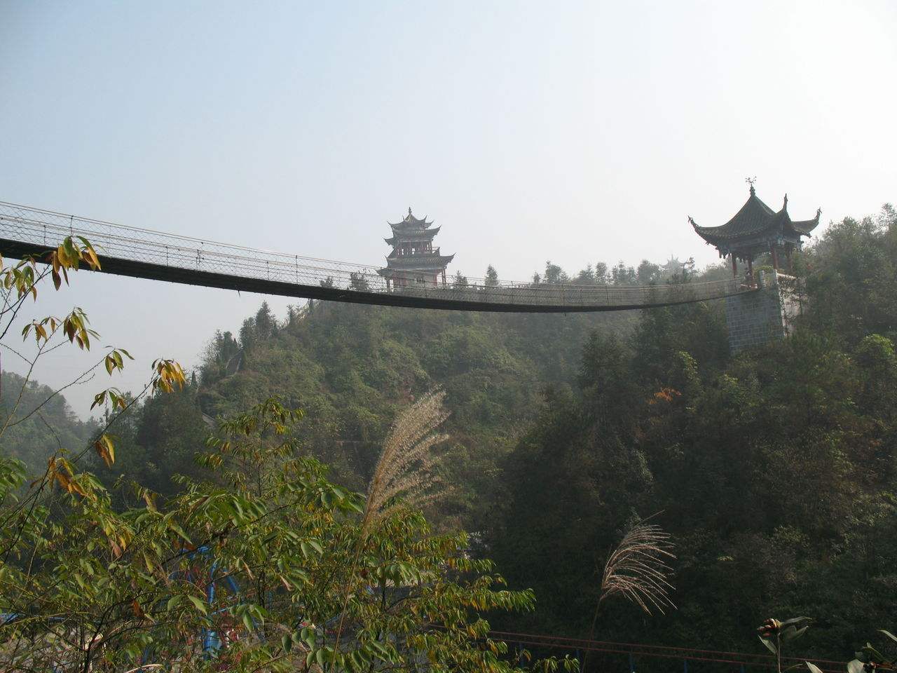 花江铁索桥 花江铁索桥