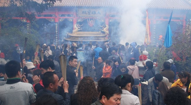庙会一角 庙会一角