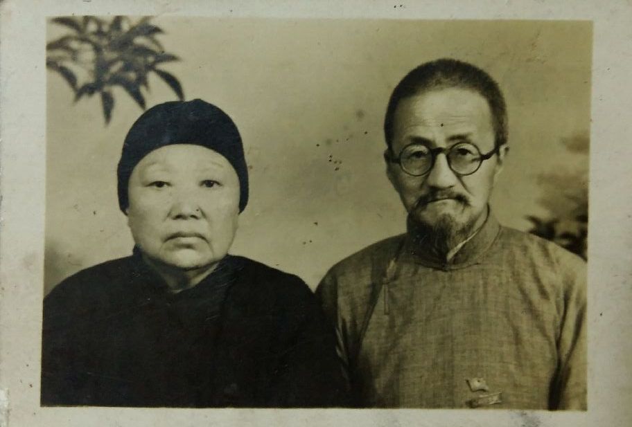 赵少鹹与夫人张蔚如 赵少鹹与夫人张蔚如